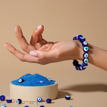 Protect from Negative Energy & Evil Spirit: Evil Eye Bracelet - Abhimantrit & Certified