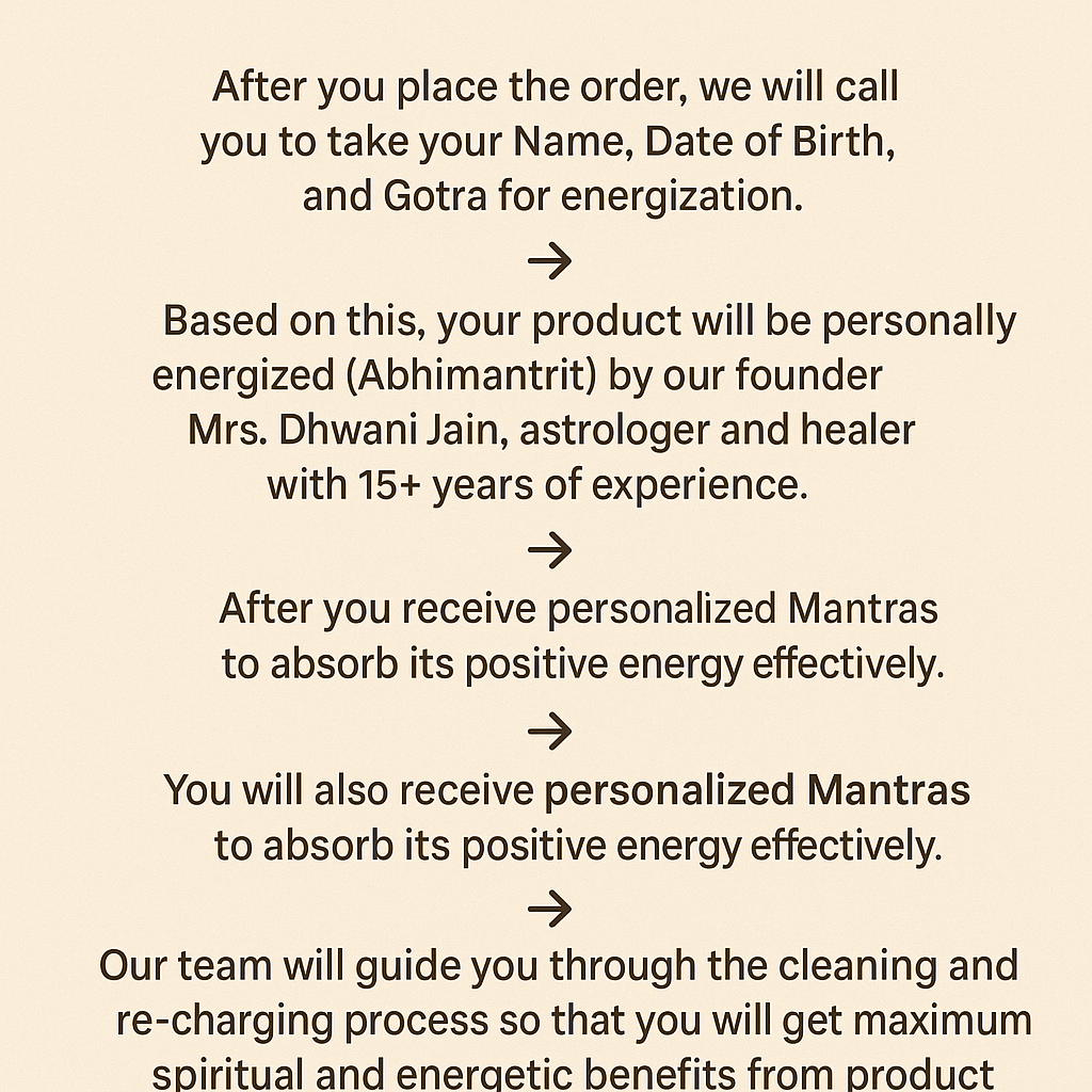 Customize Bracelet - Abhimantrit by Expert Astrologer