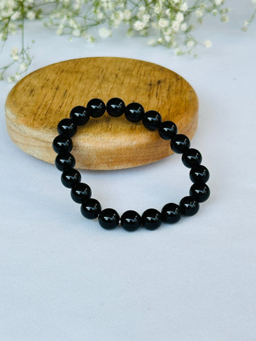 Remove Psychic Smog from Your Aura (Black Obsidian) Bracelet - Abhimantrit & Certified