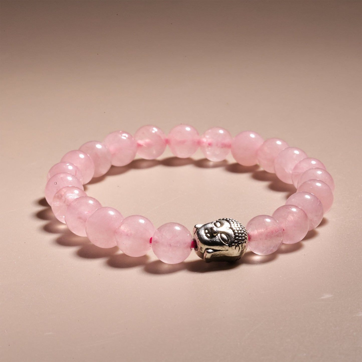 Improve Love, Relationship & Emotional Connection: Rose Quartz Bracelet - Abhimantrit & Certified
