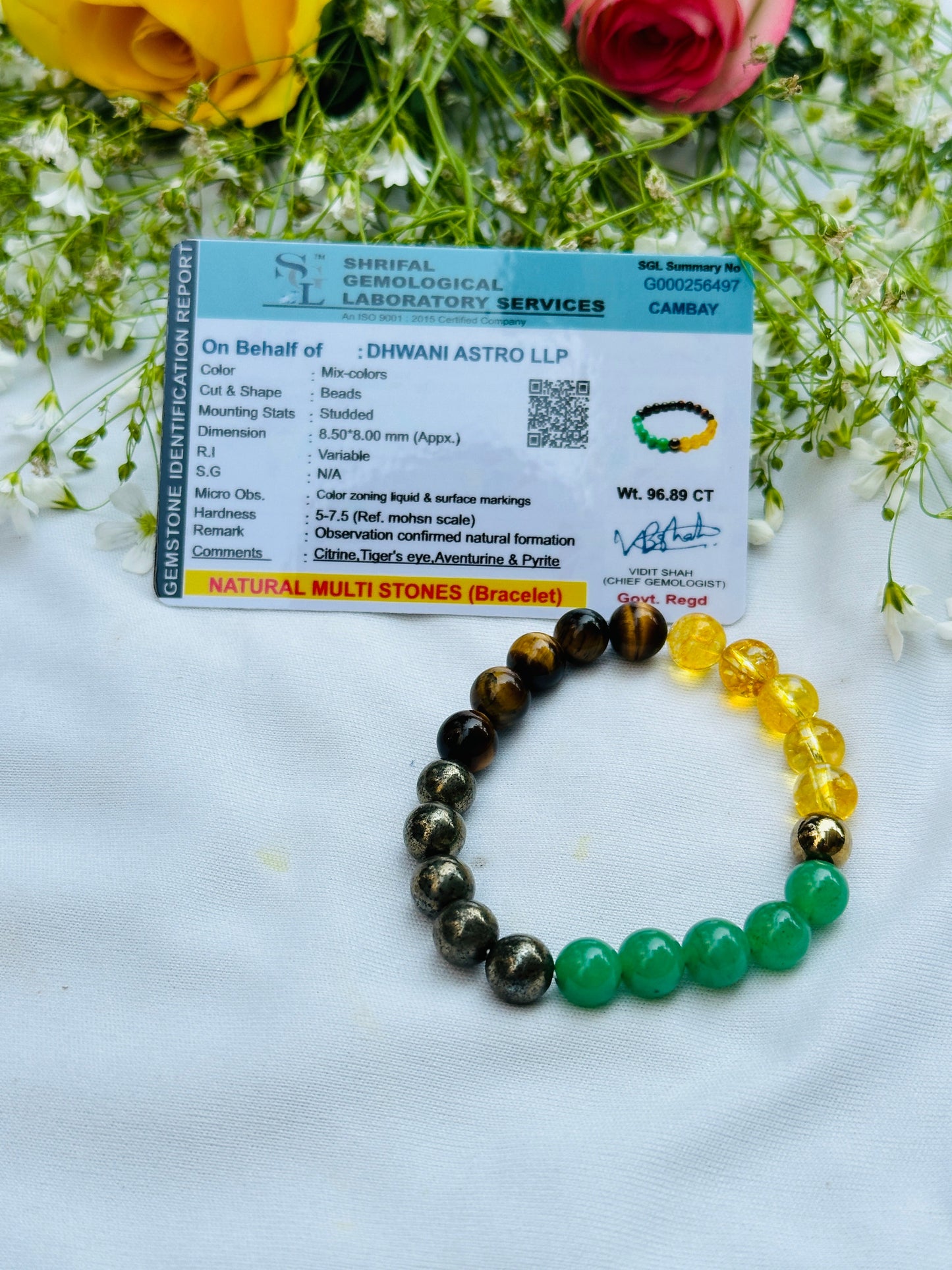 Money Magnet Pro Bracelet - Abhimantrit & Certified