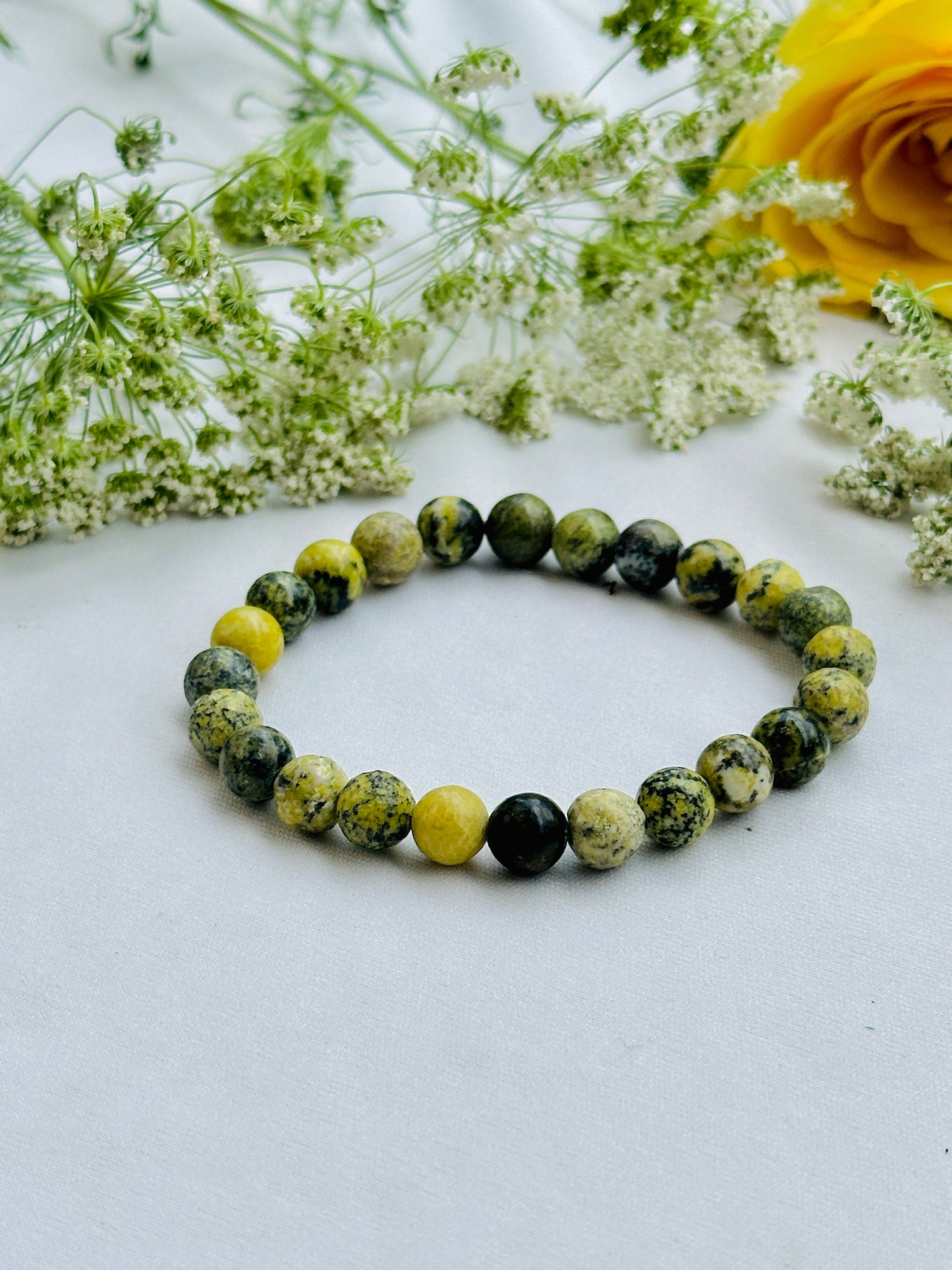 Balances Your Energy & Improves Communication: Serpentine Bracelet - Abhimantrit & Certified
